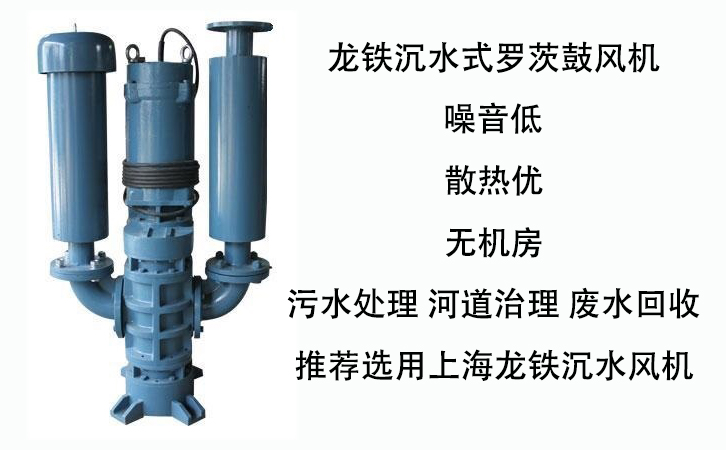 曝氣池好氧池推薦安裝沉水式羅茨鼓風(fēng)機